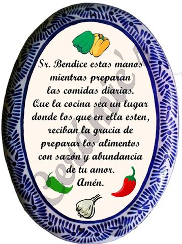 ORACION DE LA COCINA