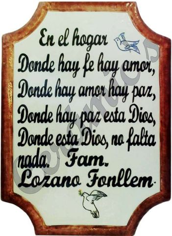 EN EL HOGAR DONDE HAY FE